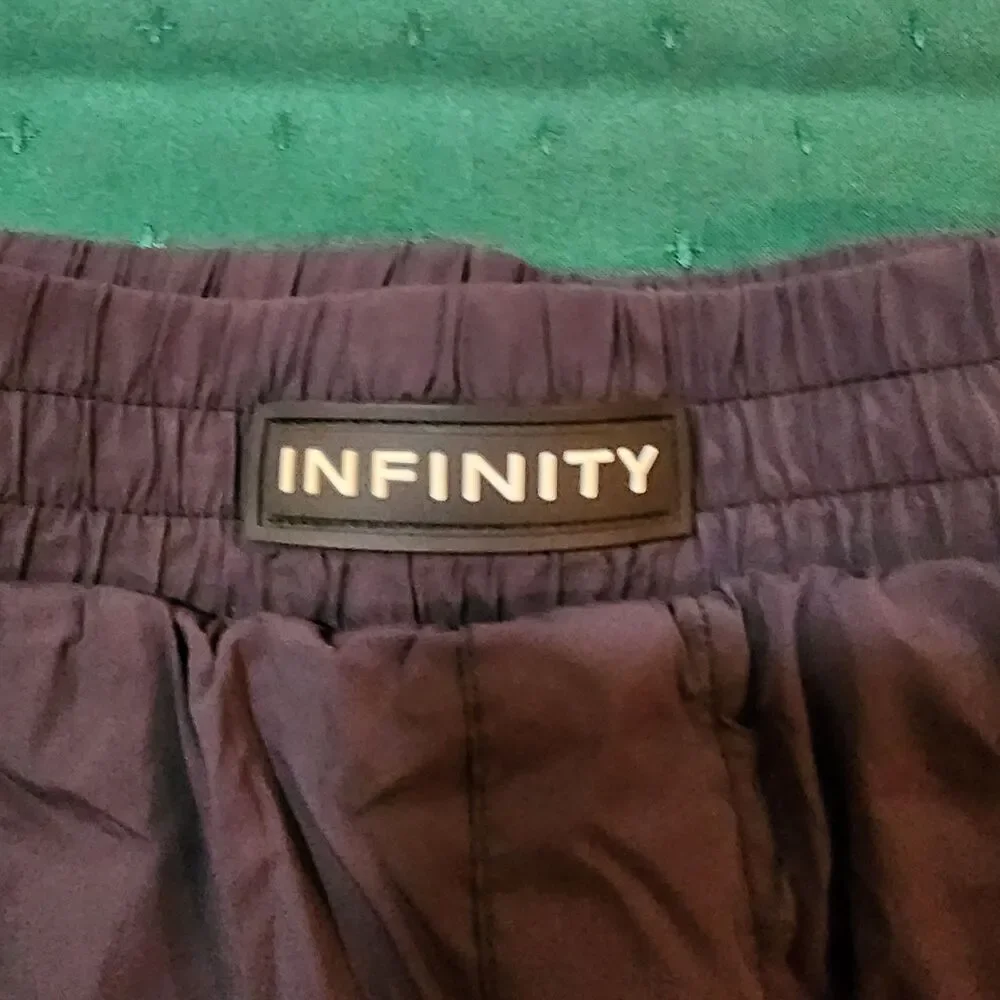 ALPHALETE ATHLETICS Men's Athletic Shorts Infinity Size Small Black